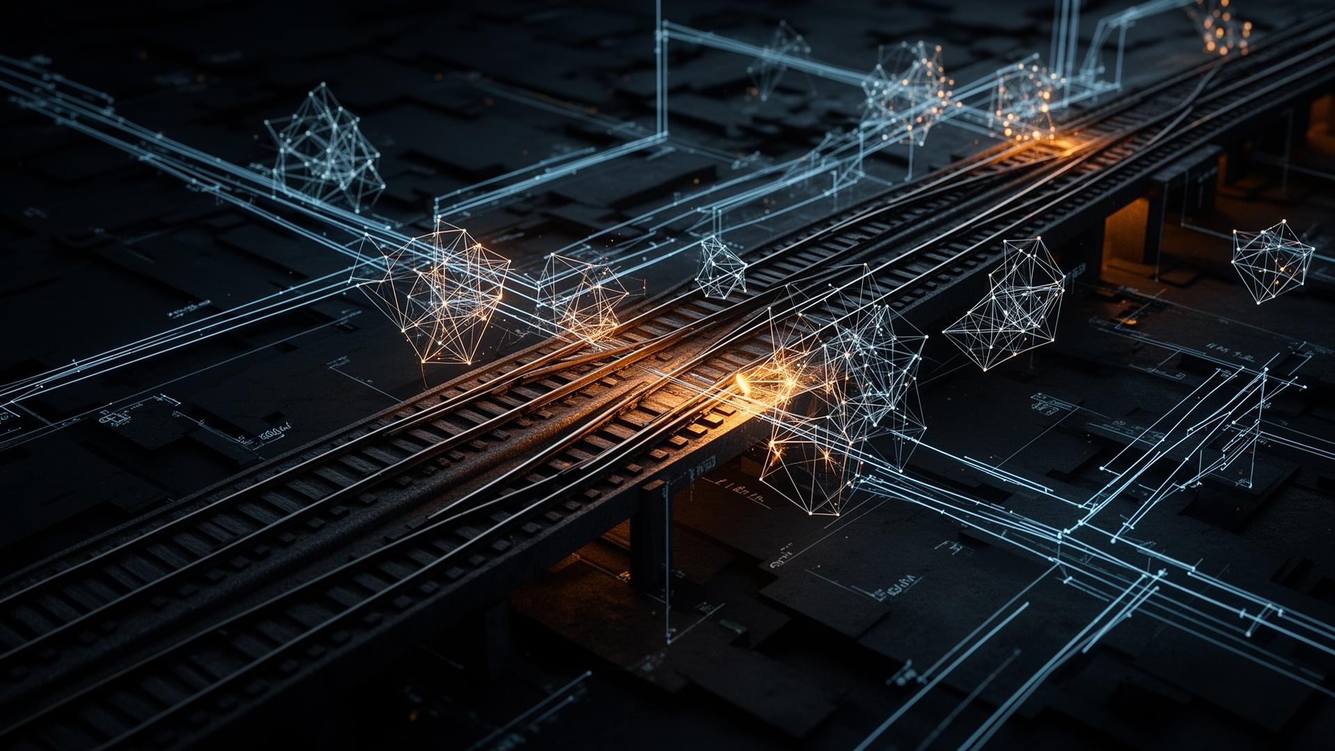 Railway infrastructure data network